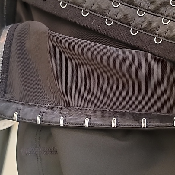 Bawdy Boujee Hippie Women's Black Body Control Yoga Stretch Pants, Size 3XL - Picture 12 of 14